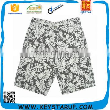 Casual Stylish Floral Pattern Shorts Chino Men