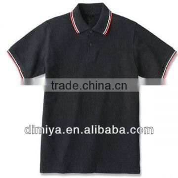 custom cheap polo shirts with embroidery for men Cotton/ CVC/TC