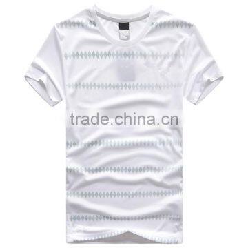 Summer Design Mens Custom Color Short Sleeve Basic T-shirt Polyester Wholesale photo-4