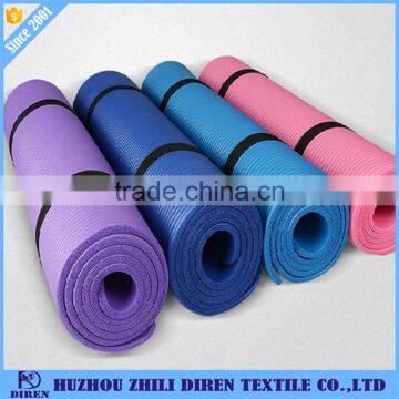 Wholesale Extra Thick Eco Friendly NBR Yoga Mat with Yoga Strap