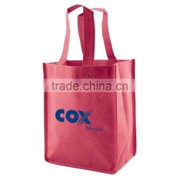 Standard Non-Woven Tote Bag - Features Stitched Seams, Side and Bottom Gussets, 14" Reinforced Handles and Comes With Your Logo. photo-5