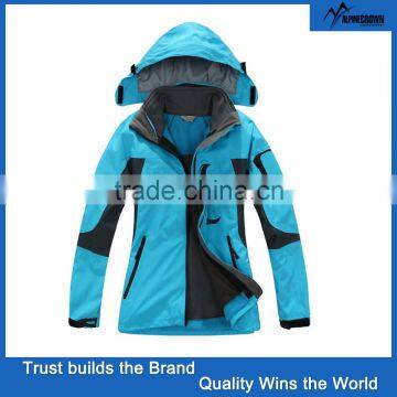 2017 High Quality Custom Women's Fashion winter waterproof Outdoor Winter Sports warm Jacket