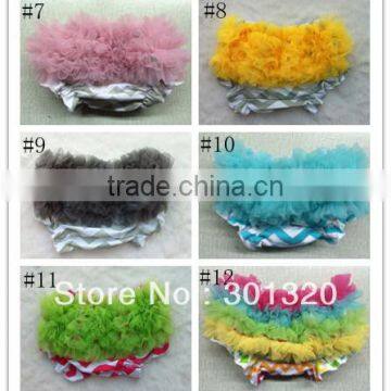 Baby Bloomers With Chiffon Ruffle photo-2