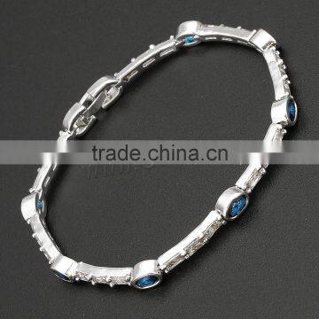925 Sterling Silver Cubic Zirconia Sterling Silver Bracelets Wholesale Fashion Jewelry photo-5