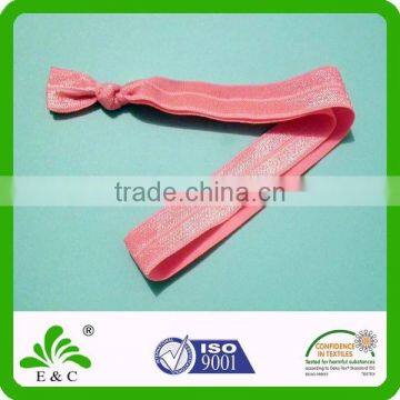 Popular Design Glitter Hair Tie Hair Band With Pink photo-2