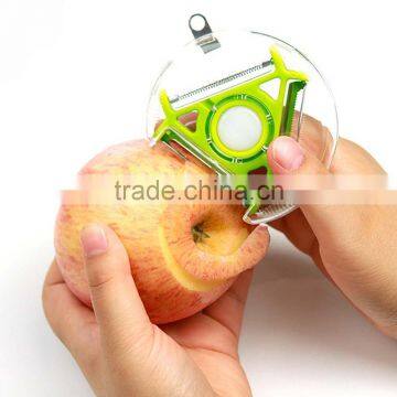 Multifunctional 3 in 1 Kitchen Peeler Grater Slicer Cooking Tools Vegetable Potato Peeler Zester Cutter Rotatable Utensil KC1072 photo-4