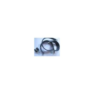 201 Stainless Steel Rubber Hose Clamps With Band 15mm 14 , 16 , 18