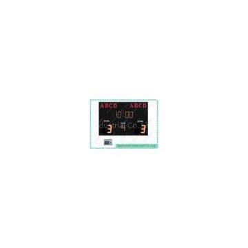 Outdoor Electronic Led Football Scoreboards Waterproof Aluminum Housing