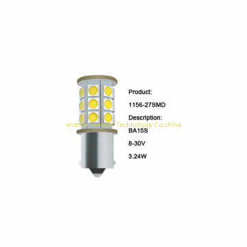 Automotive Bulbs Light LED 5050SMD BA15S Flat Foot Bronze Head Low Light - Declining photo-2