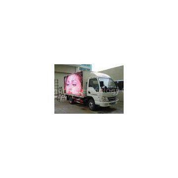 HD P16 Message Animation Truck Mounted Led Screen With Wide View Angle