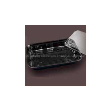 Biodegradable Disposable Plastic Meal Tray Container photo-3