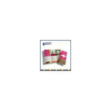 Professional Advertising folded brochure printing services with  4c , B &W , Pantone color