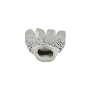 Pvc Dot Canvas Glove