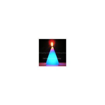 Pyramid candle