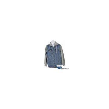 Sell Denim Jacket With Hoodie