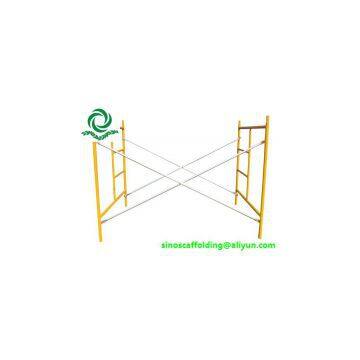 Galvanized H/ladder frame scaffolding size