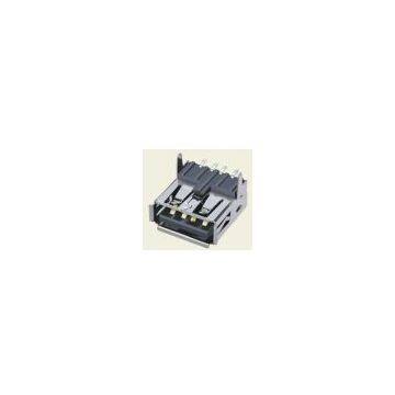 Supply USB A Female SMT Straight single T