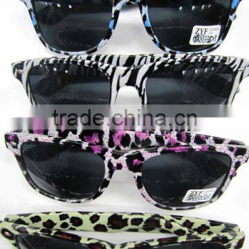 New Fashion Hot Selling Promotional Cheap Sunglasses Wholesale Leopard Printing Sunglasses