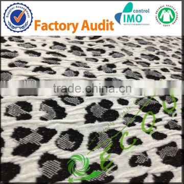 custom any design fabric jacquard for clothes