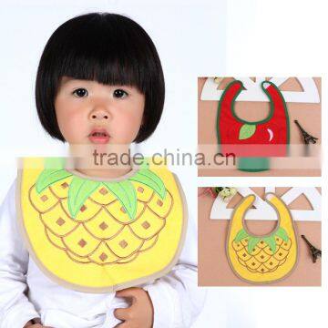 100% cotton baby bibs with embroidery fancy baby bibs