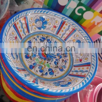 good quality fruit plate of melamine