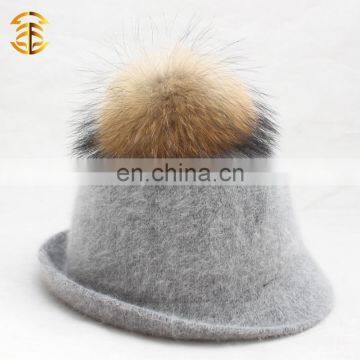 High Quality Wool Felt Women Hat Peaked Cap Equestrian Knight Fashion Hats