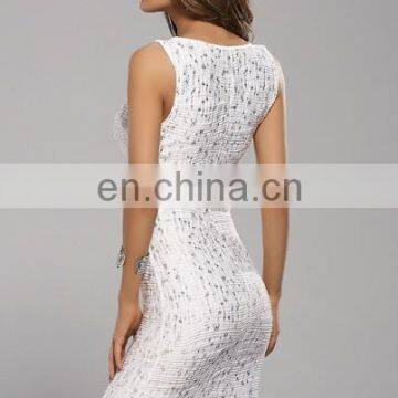 2015 Wholesale Women Fashion White Dresses photo-3