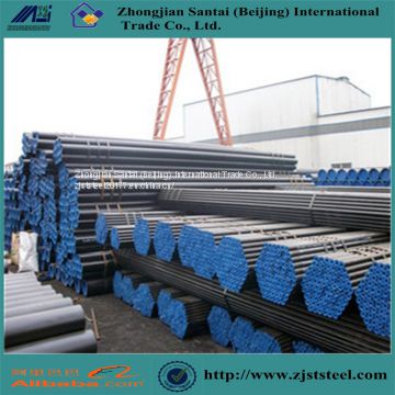 Sch40 black painting cold drawn seamless carbon steel pipe