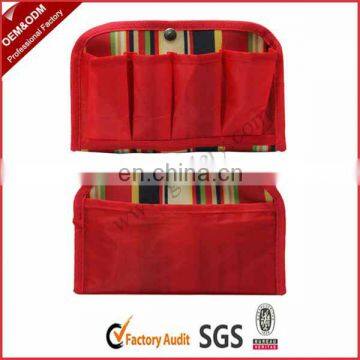 Makeup bag cosmetic organizer