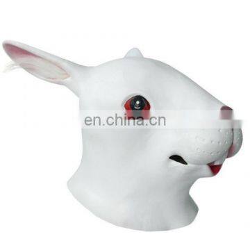 Custom Quality Pure Colorful Kigurumi Rabbit Toy Rubber Mask photo-3
