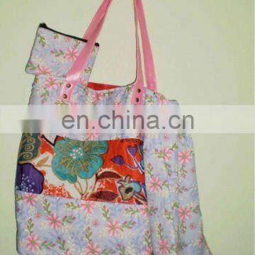 Canvas Handbag Cotton fashion bag handbag patchwork bag