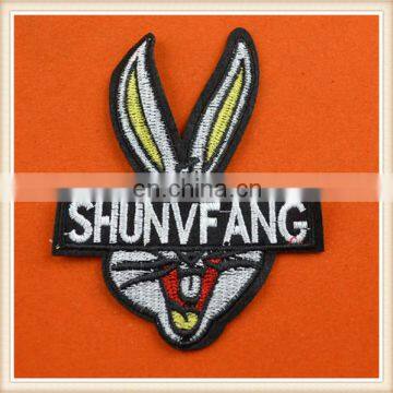 New Arrival Embroidery Applique/patc Ribbit Design Iron on Patch Custom for Garment photo-2