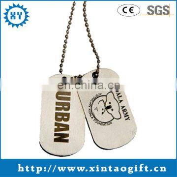 Customized antique koala army blank dog tag