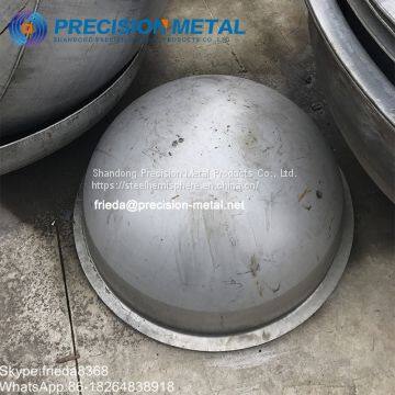 Steel hemisphere Hemispherical Ellipsoidal Dished Heads from China Tank Head Manufacturer