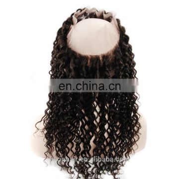 360 Lace Frontal wig Peruvian Hair different types of curly weave hair