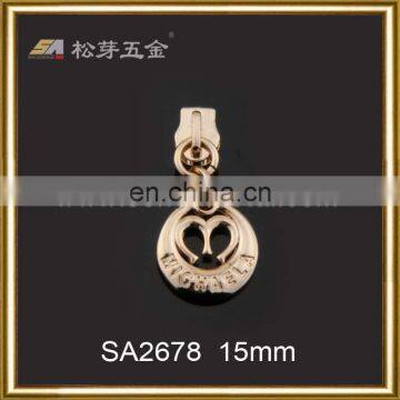 custom plate zinc alloy single swivel snap hook with decoration accessory