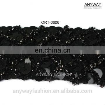 Chic Narrow Woven Sewing Sequin Tape