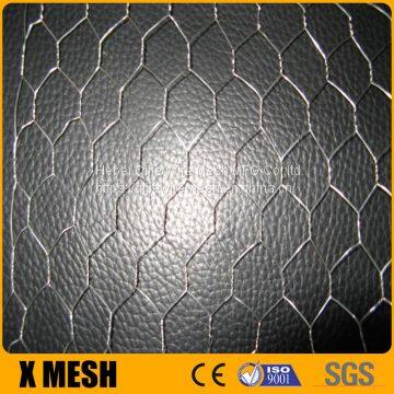 20Gauge Galvanized and black vinyl coated Poultry Wire Netting / Chicken Wire Mesh / Hexagonal wire fencing