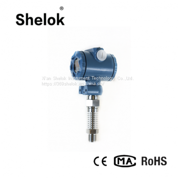 High temperature pressure sensor transducer with led