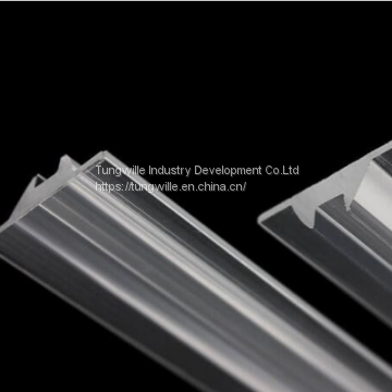 LED Strip Profile Cover Plastic / Linear Transparent Lens 2835 3030