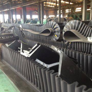 Corrugated Sidewall Cleated Rubber Conveyor Belt