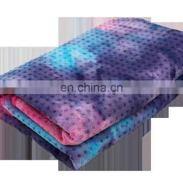 Best Selling Private Label Soft and Sweater Absorbent Colorful Microfiber Unique Yoga Towel Mat photo-6
