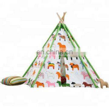 OEM Manufacturer Kids Adventure Teepee Cotton Fabric Tent