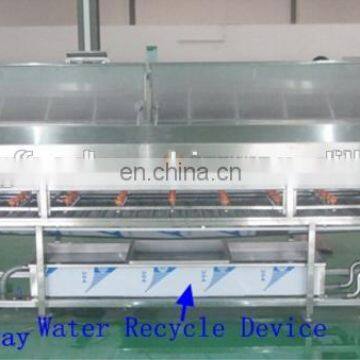 DUP-5000 CE Approved Top and Bottom Spray Vegetable and Fruit Washing Cleaning Machine photo-4