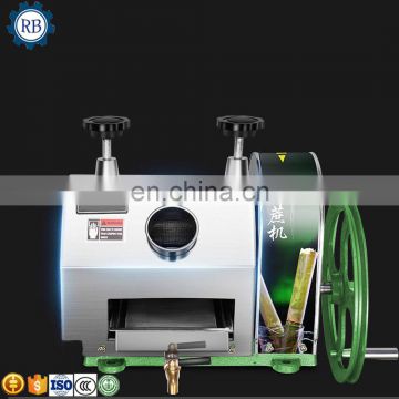 2019 Popular manual Surgance juice machine Sugar-cane juice extractor machine with poller control