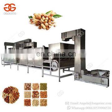 Conveyor Type Belt Cooling System Grain Corn Soybean Cocoa Bean Nut Roaster Tea Sesame Peanut Roasting Machine photo-5