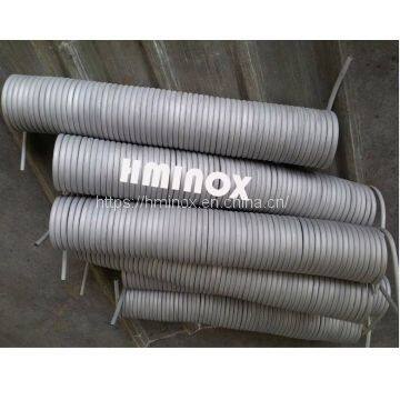 Stainless steel coiled tube