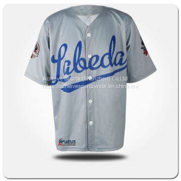 Wholesale Custom Sublimated Baseball Jerseys With Your Design photo-3