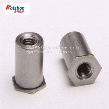 TSOA-6M3-600 Thin Sheet t Standoffs ,Threaded Standoffs for Sheets Thin as 0.25/ 0.63mm,PEM Standard,carbon Steel,zinc