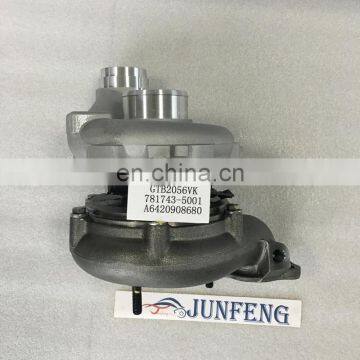 GTB2056VK Turbo 777318-5001S 68004663AA 781743-5001S Turbocharger for Mercedes M-Class 320 CDI (W164) with OM642 Euro-5 Engine